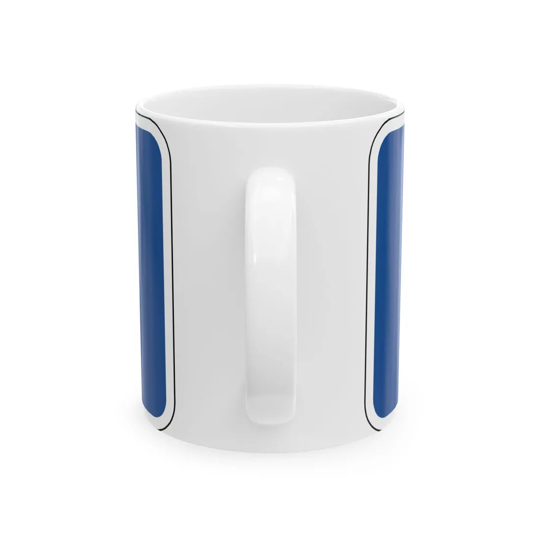 Virginia I-V14 (Virginia) (Road Sign) White Coffee Mug - Go Mug Yourself