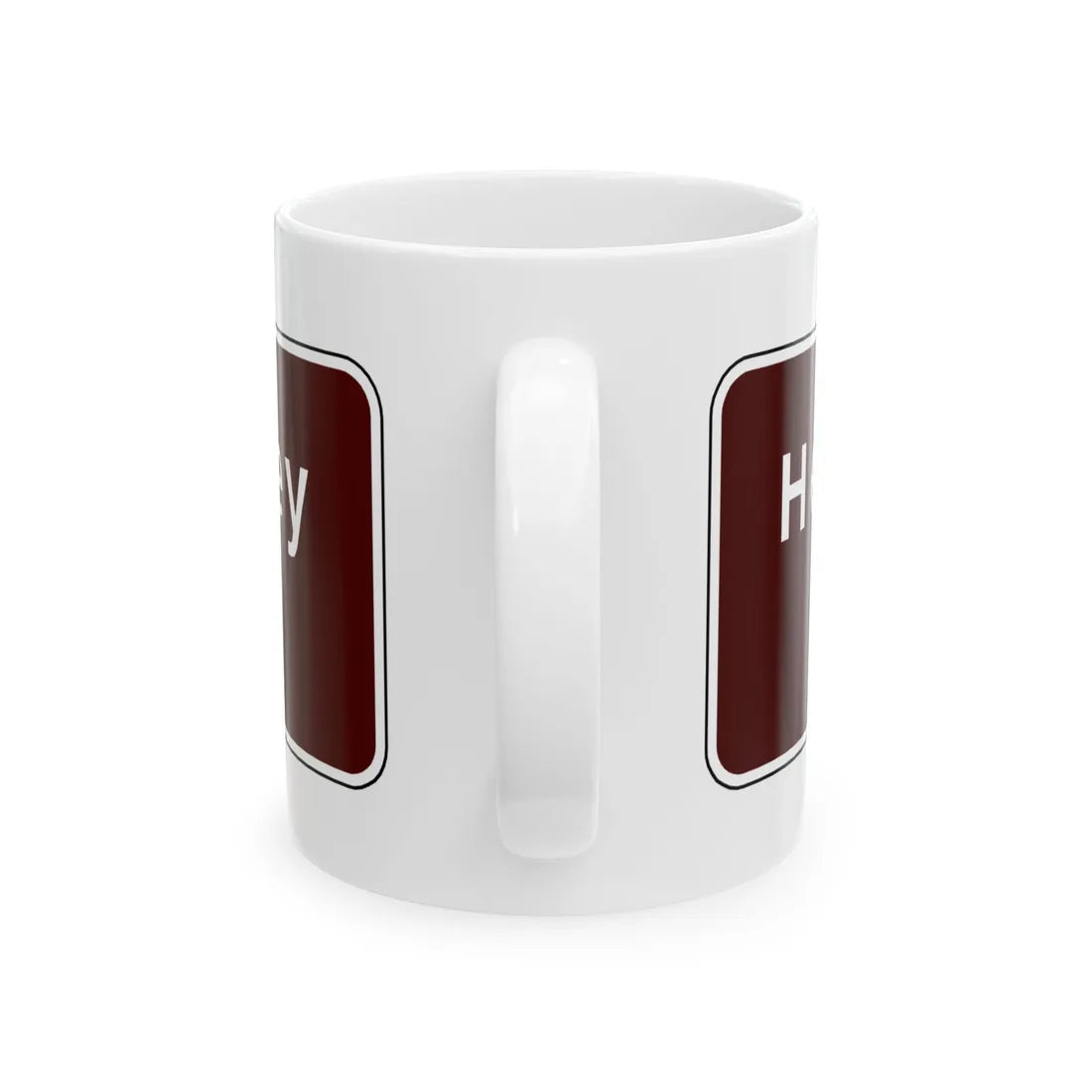 Virginia I-V2a (Virginia) (Road Sign) White Coffee Mug - Go Mug Yourself