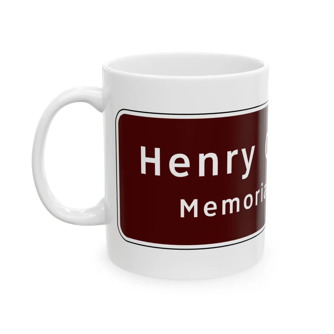 Virginia I-V2a (Virginia) (Road Sign) White Coffee Mug - Go Mug Yourself