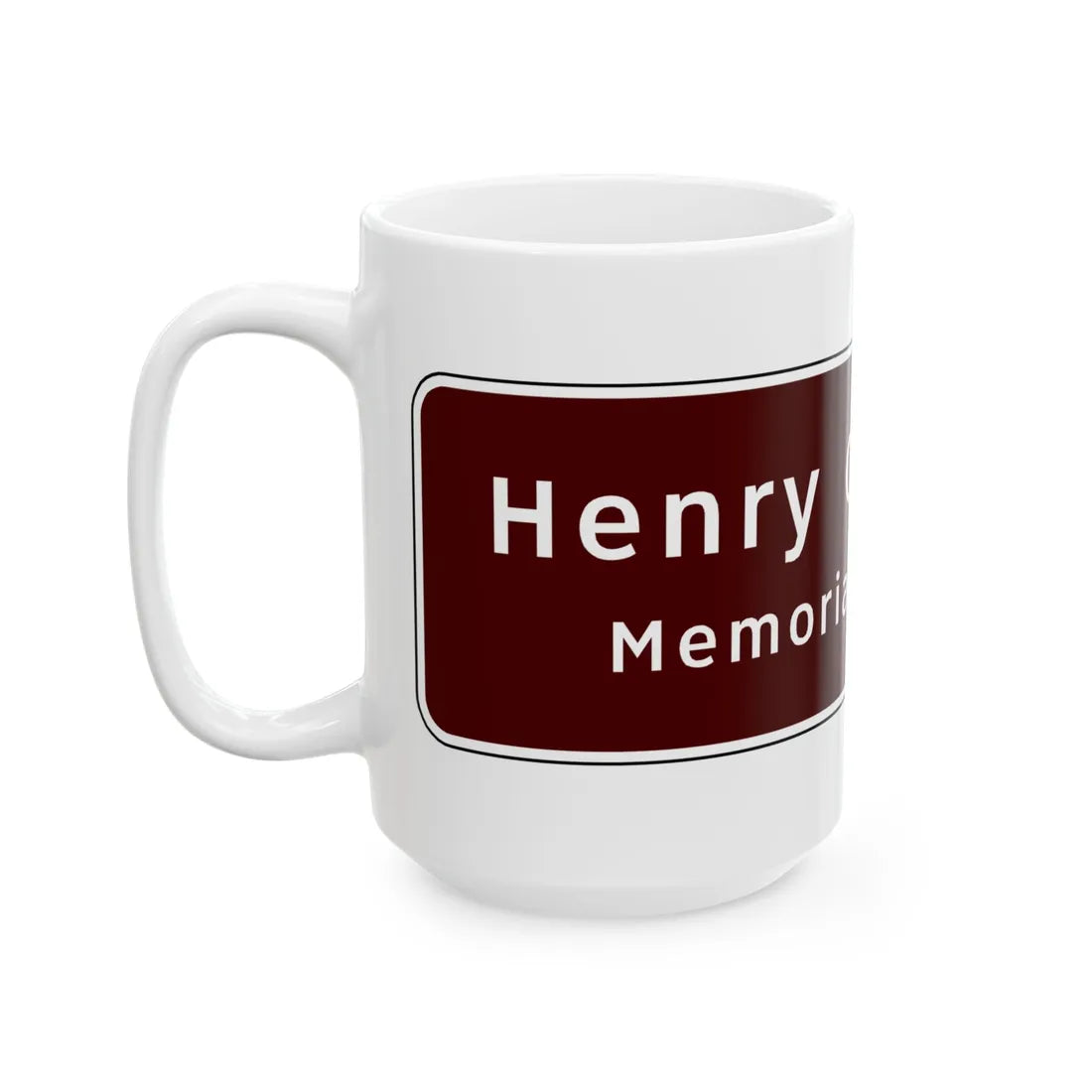 Virginia I-V2a (Virginia) (Road Sign) White Coffee Mug - Go Mug Yourself