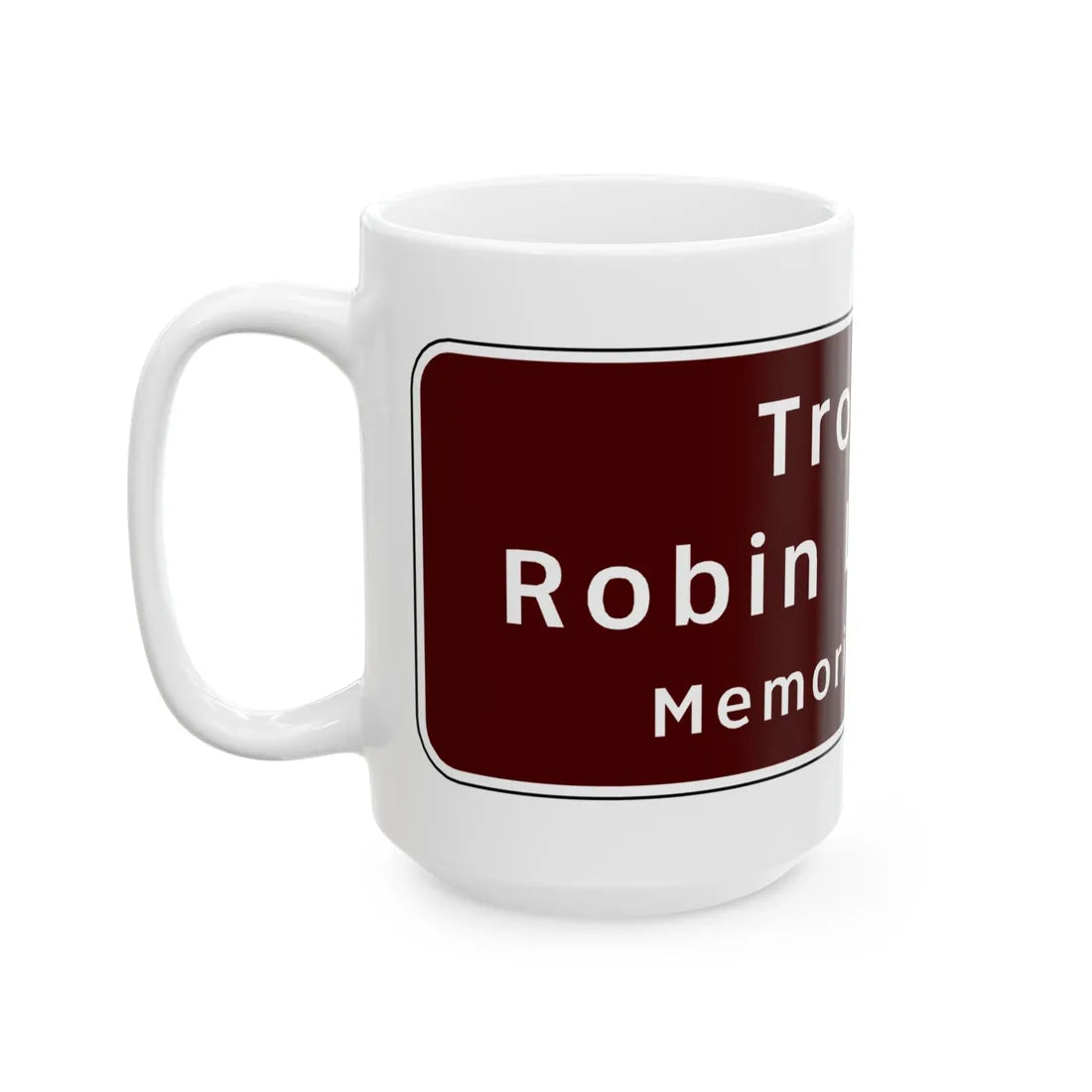 Virginia I-V2b (Virginia) (Road Sign) White Coffee Mug - Go Mug Yourself