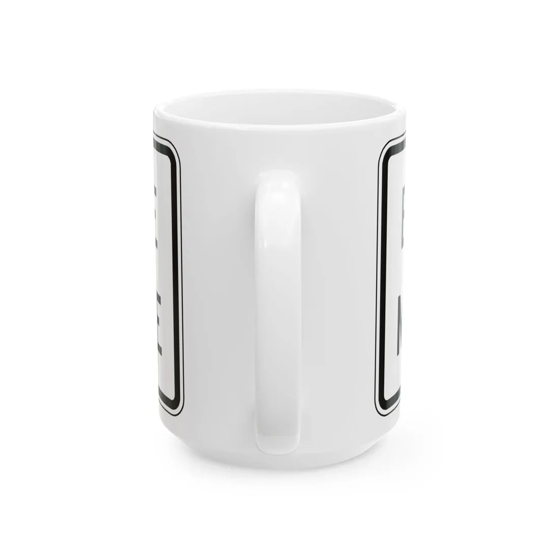 Virginia I-V3a (Virginia) (Road Sign) White Coffee Mug - Go Mug Yourself