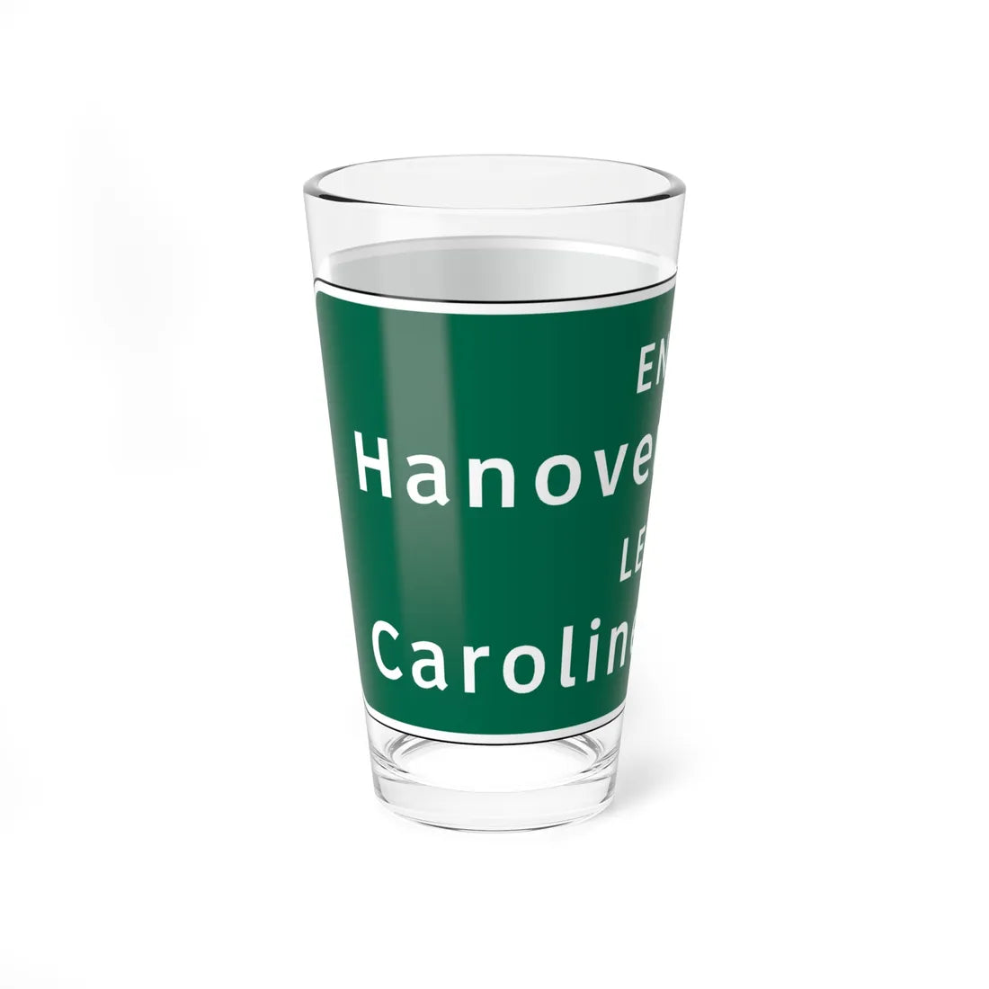 Virginia I-V5a (Virginia) (Road Sign) Pint Glss 16oz - Go Mug Yourself