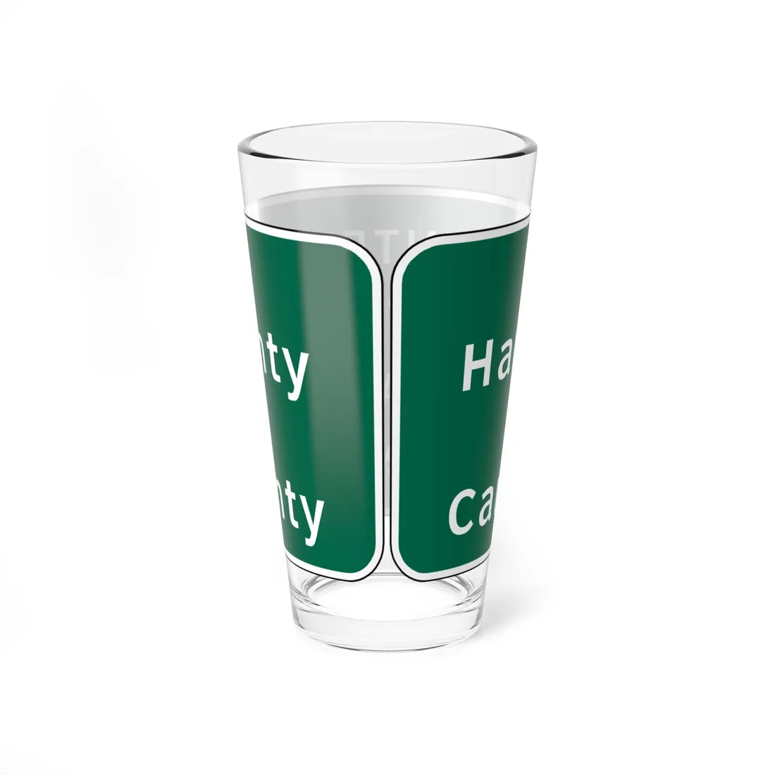 Virginia I-V5a (Virginia) (Road Sign) Pint Glss 16oz - Go Mug Yourself