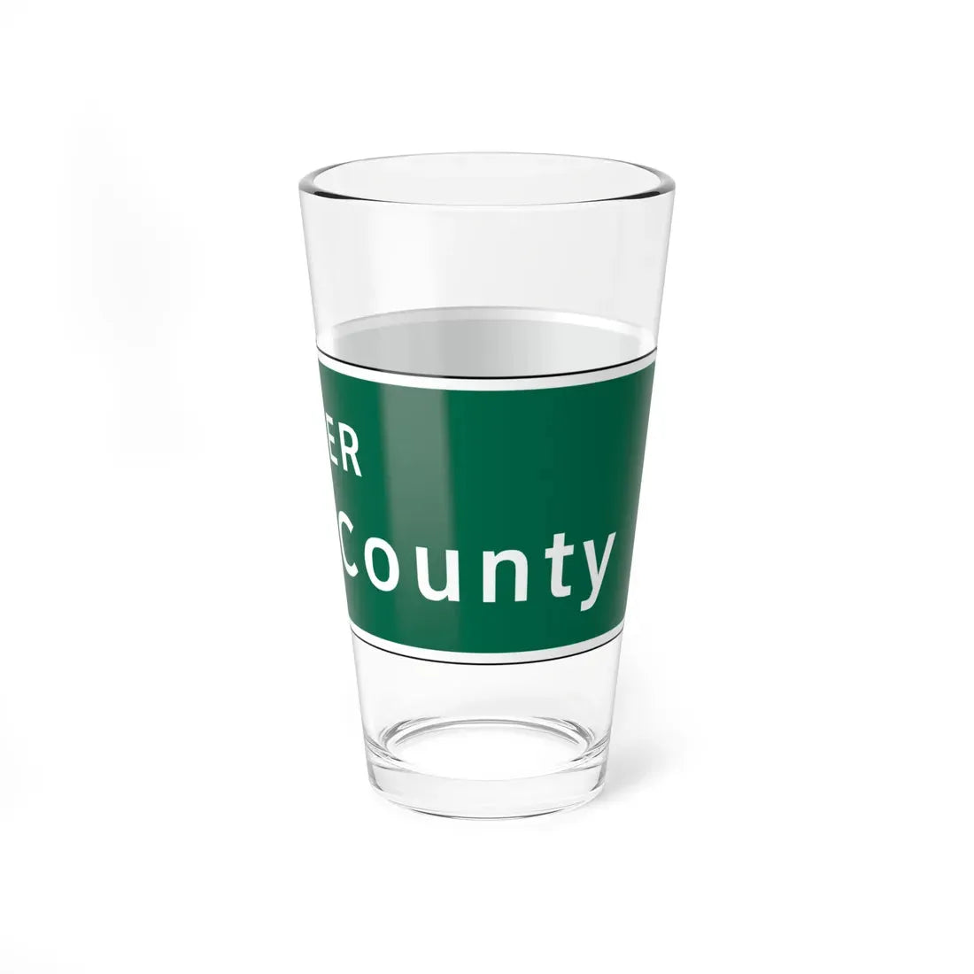 Virginia I-V5b (Virginia) (Road Sign) Pint Glass 16oz - Go Mug Yourself