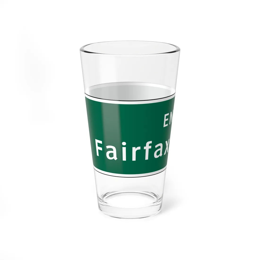 Virginia I-V5b (Virginia) (Road Sign) Pint Glss 16oz - Go Mug Yourself