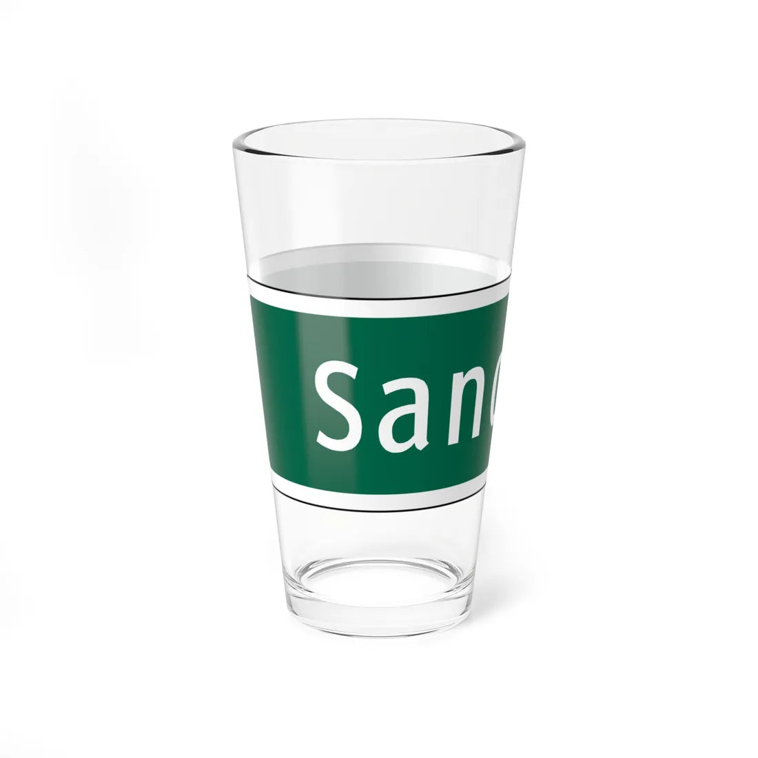 Virginia I-V8a (Virginia) (Road Sign) Pint Glss 16oz - Go Mug Yourself