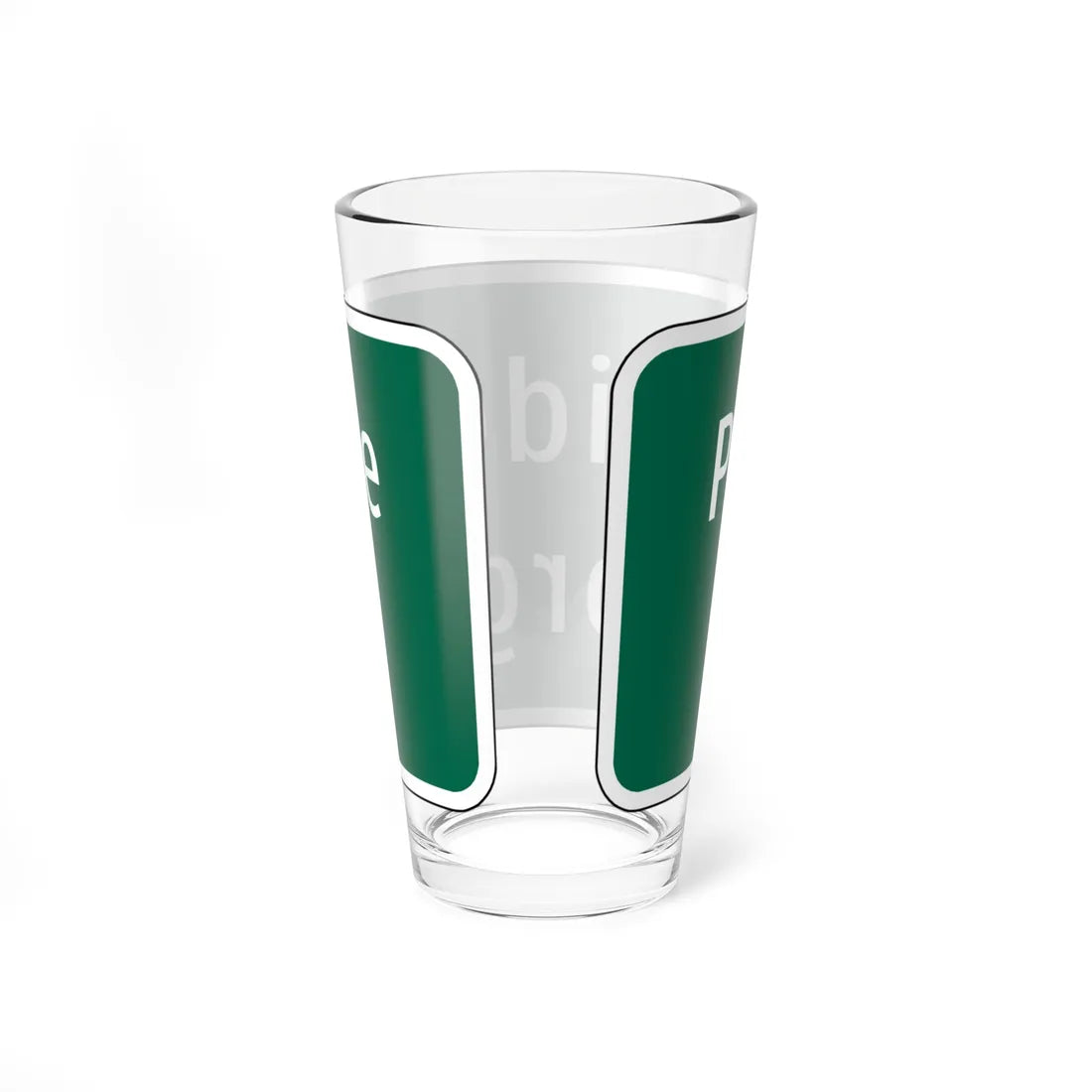 Virginia I-V8b (Virginia) (Road Sign) Pint Glss 16oz - Go Mug Yourself