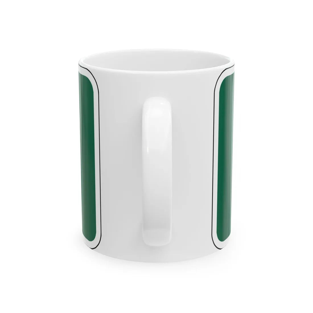 Virginia I-V8b (Virginia) (Road Sign) White Coffee Mug - Go Mug Yourself