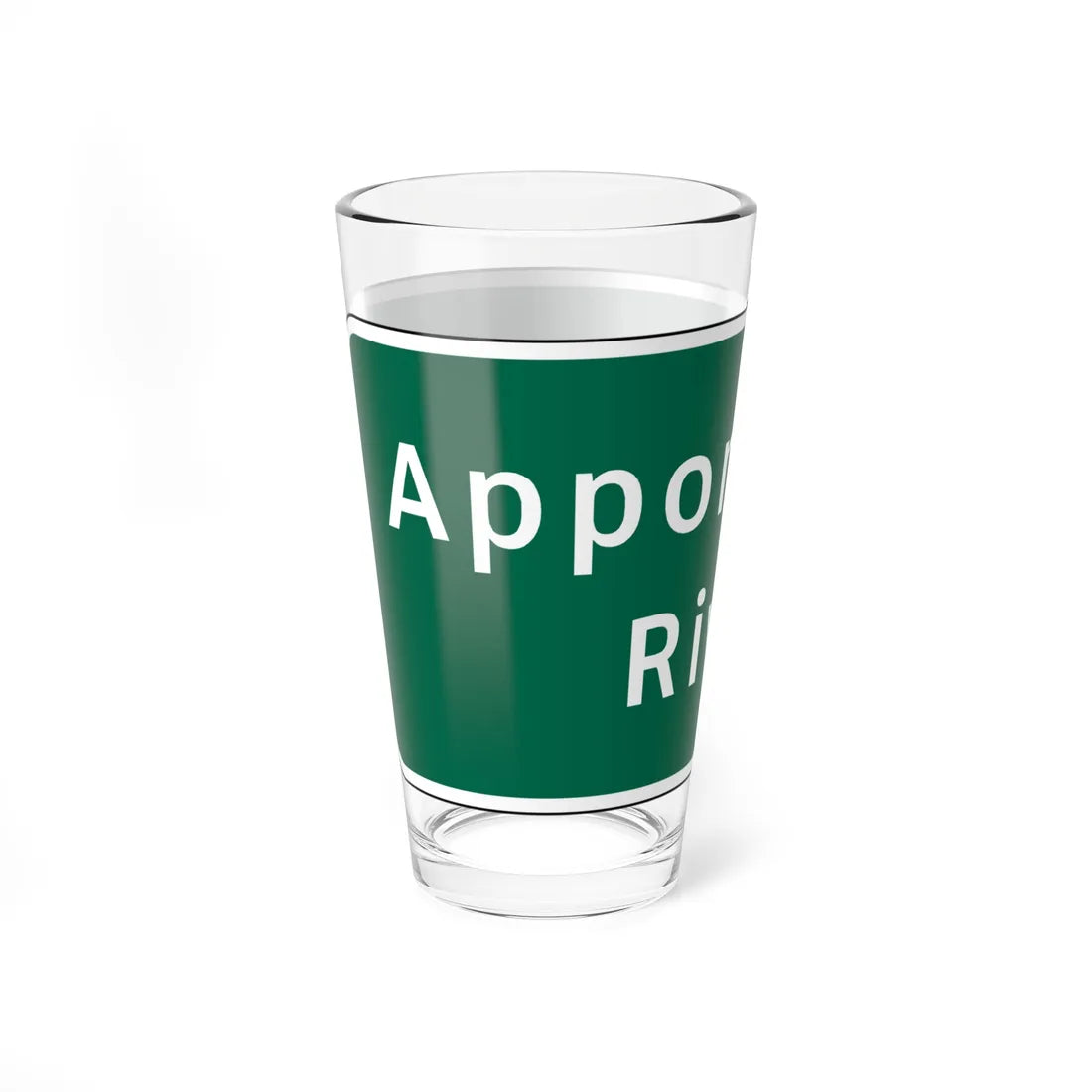 Virginia I-V9 (Virginia) (Road Sign) Pint Glss 16oz - Go Mug Yourself