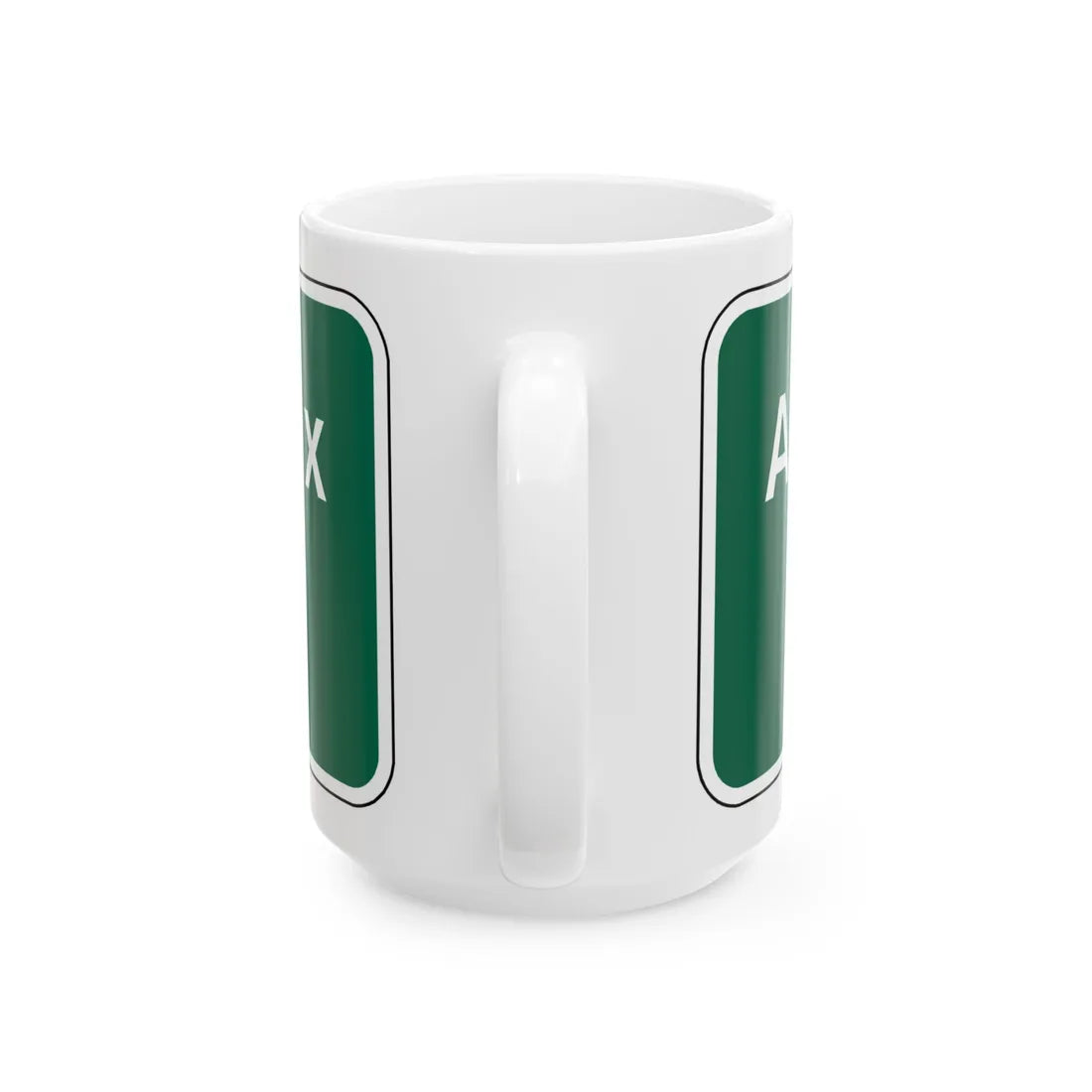 Virginia I-V9 (Virginia) (Road Sign) White Coffee Mug - Go Mug Yourself
