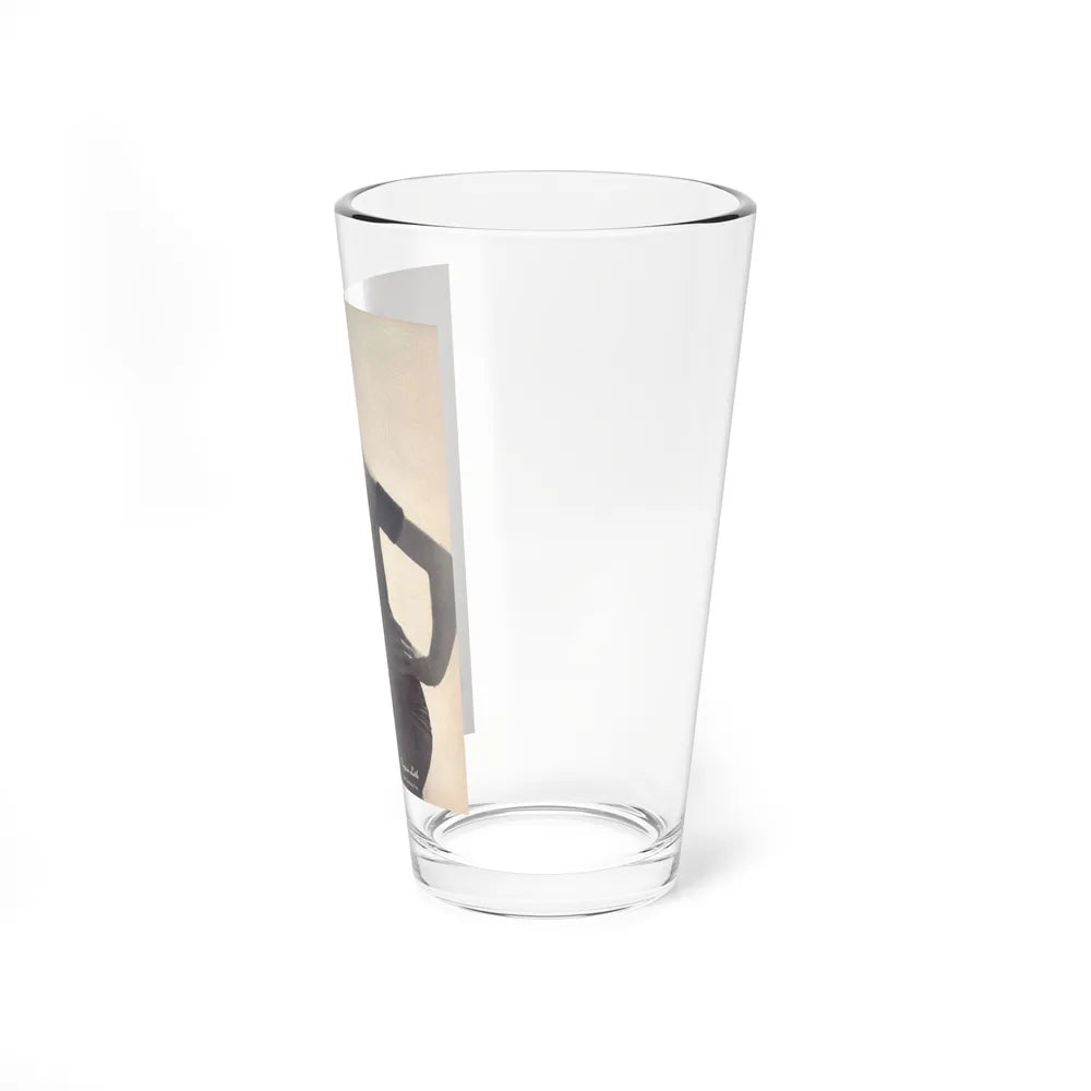 Virginia Leith #14 (Vintage Female Icon) Pint Glass 16oz - Go Mug Yourself