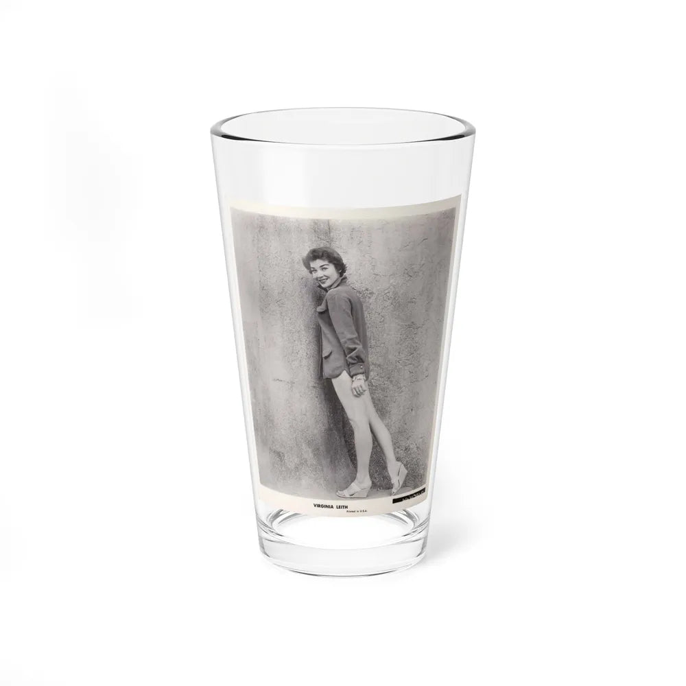 Virginia Leith #21 (Vintage Female Icon) Pint Glass 16oz 16oz - Go Mug Yourself