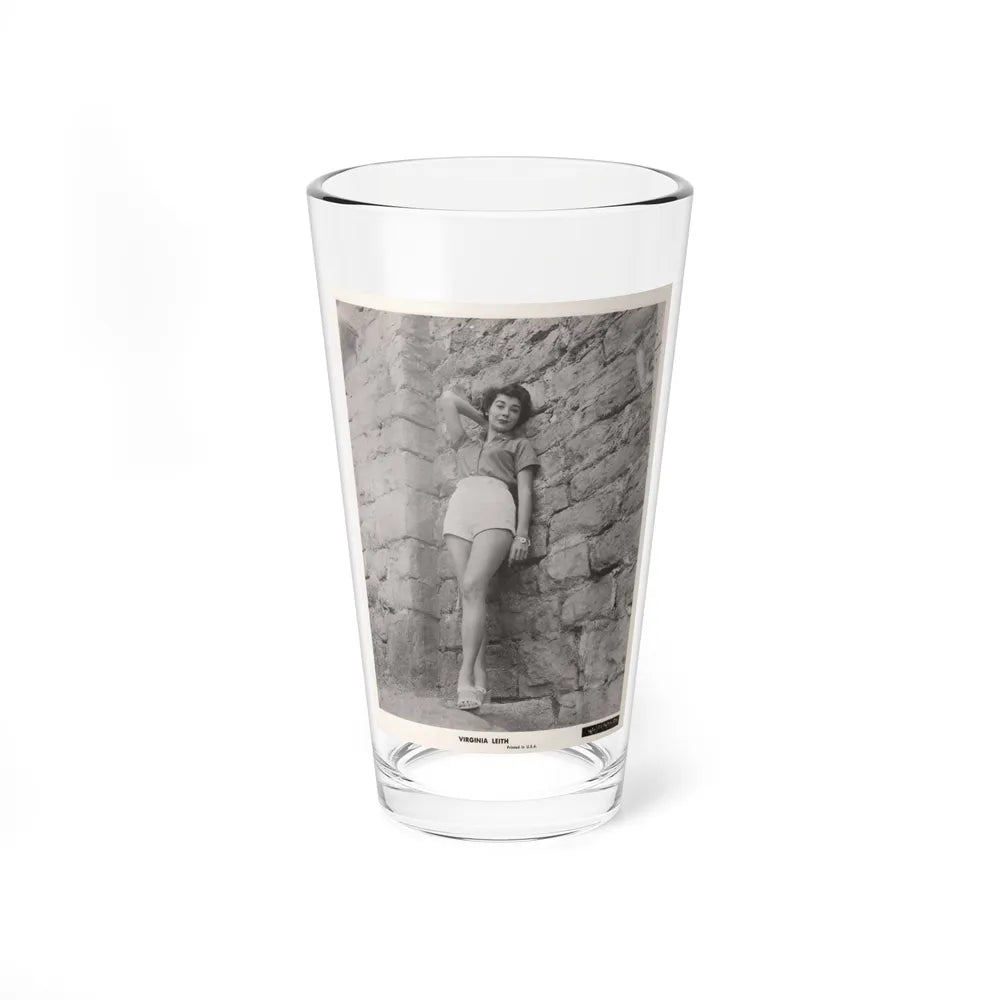 Virginia Leith #22 (Vintage Female Icon) Pint Glass 16oz 16oz - Go Mug Yourself