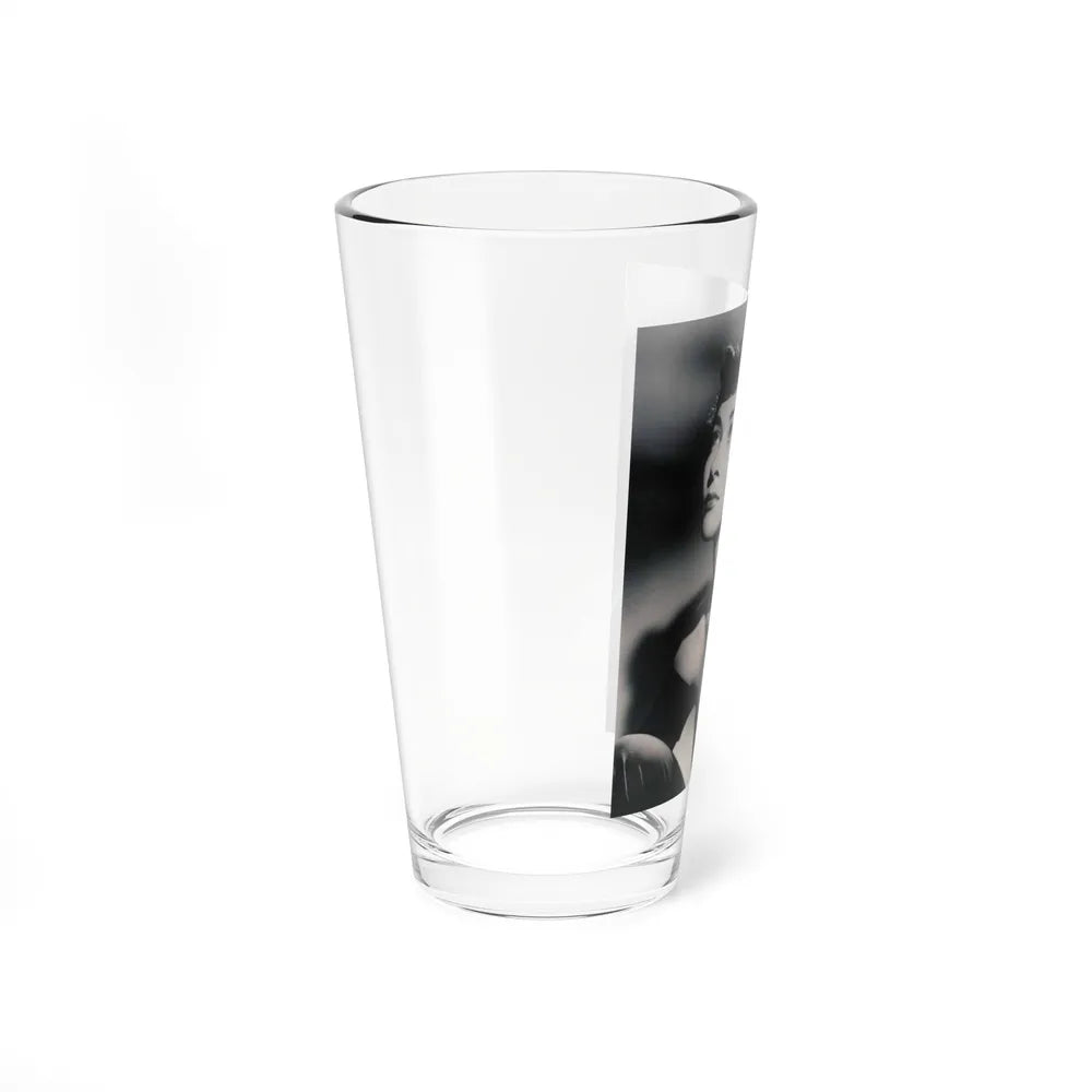 Virginia Leith #23 (Vintage Female Icon) Pint Glass 16oz - Go Mug Yourself