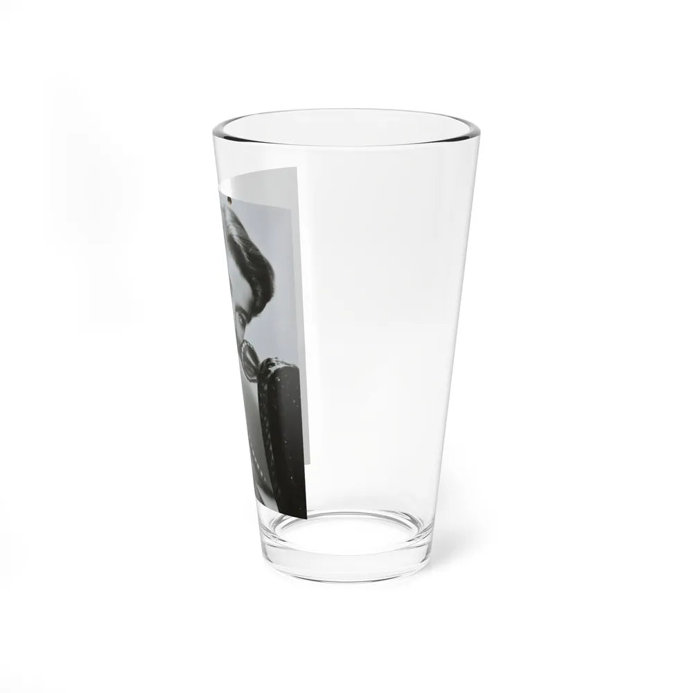 Virginia Leith #27 (Vintage Female Icon) Pint Glass 16oz - Go Mug Yourself