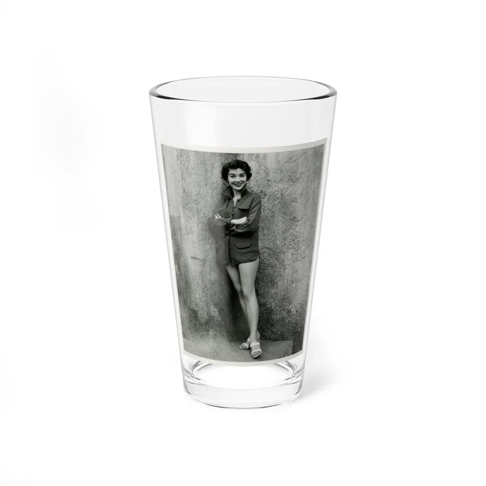 Virginia Leith #38 (Vintage Female Icon) Pint Glass 16oz 16oz - Go Mug Yourself
