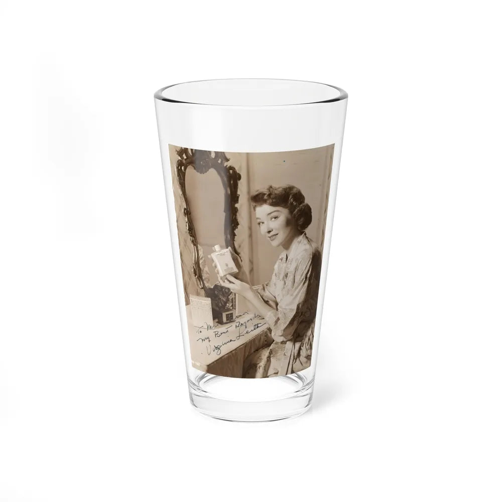 Virginia Leith #47 (Vintage Female Icon) Pint Glass 16oz 16oz - Go Mug Yourself