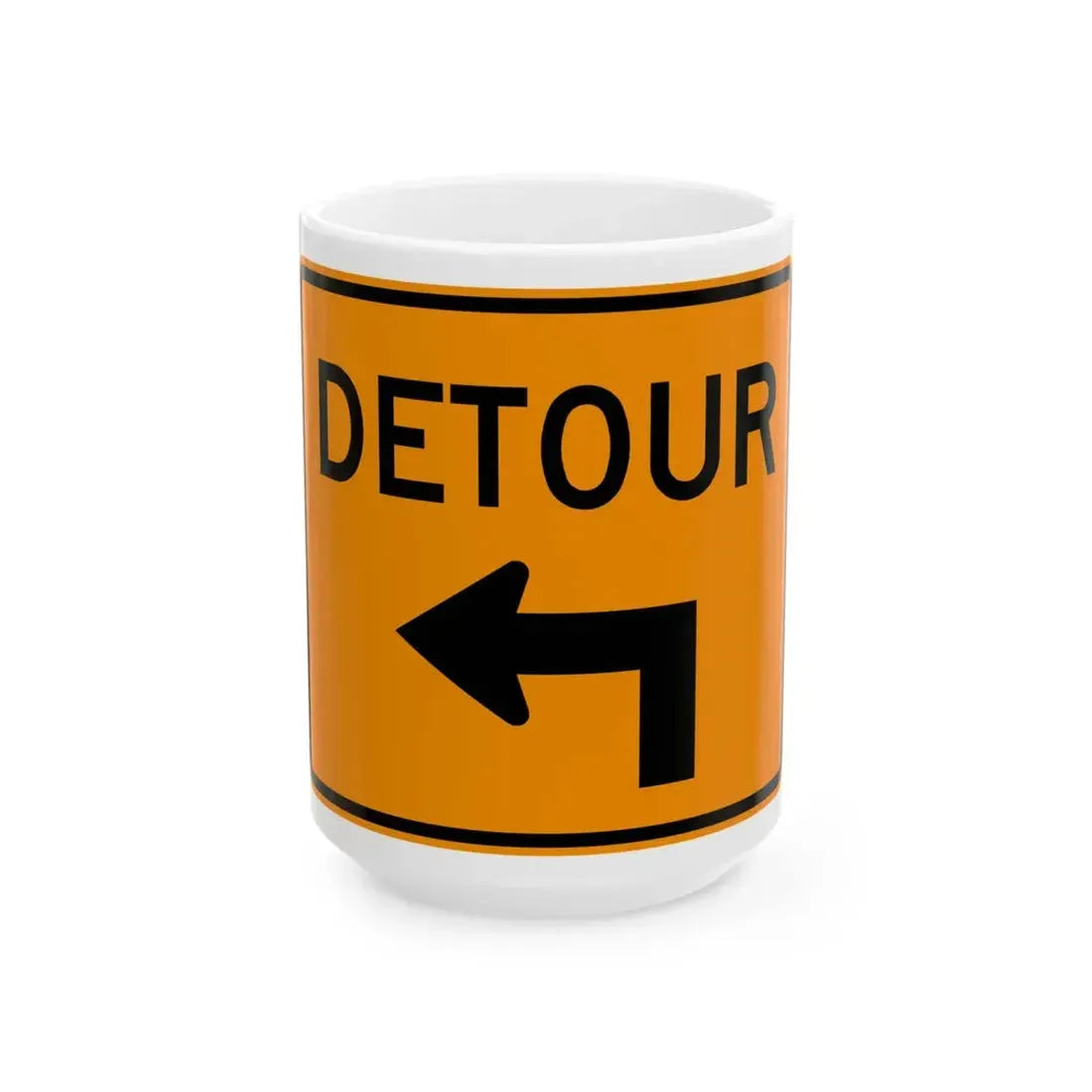 Virginia M4-V3L (Virginia) (Road Sign) White Coffee Mug 15oz - Go Mug Yourself