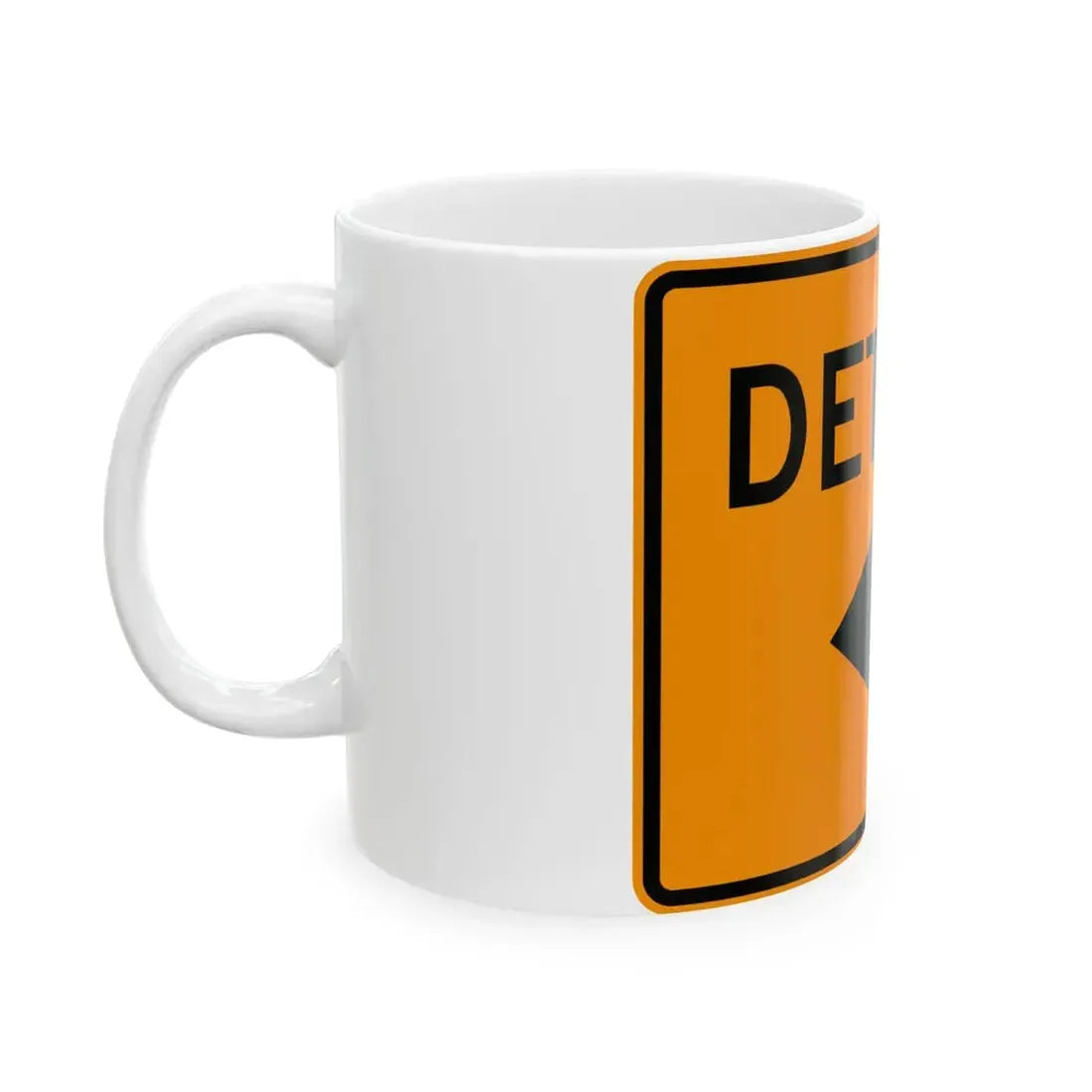 Virginia M4-V3L (Virginia) (Road Sign) White Coffee Mug - Go Mug Yourself