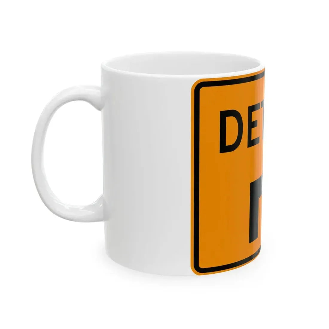 Virginia M4-V3R (Virginia) (Road Sign) White Coffee Mug - Go Mug Yourself