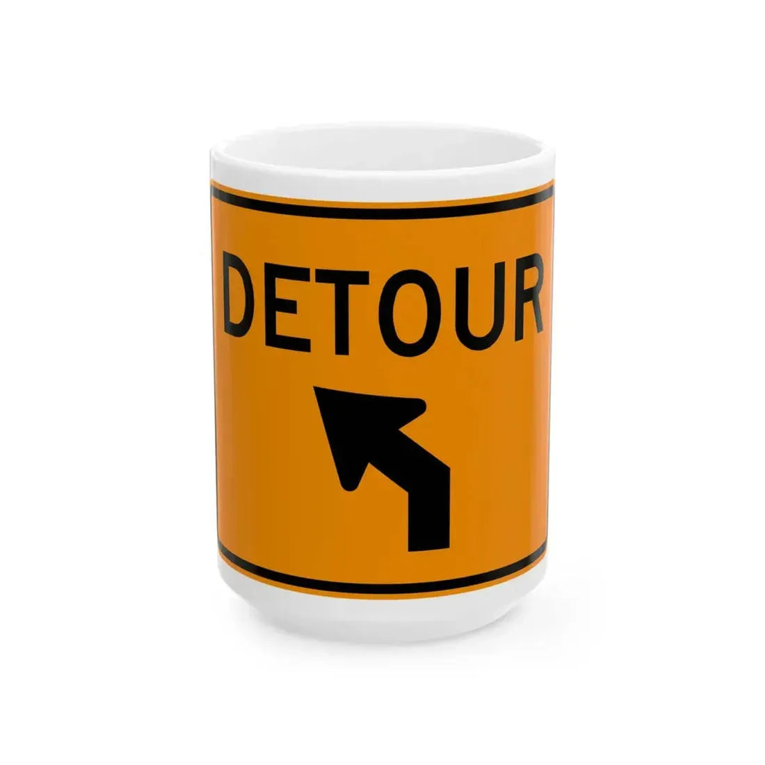 Virginia M4-V4L (Virginia) (Road Sign) White Coffee Mug 15oz - Go Mug Yourself