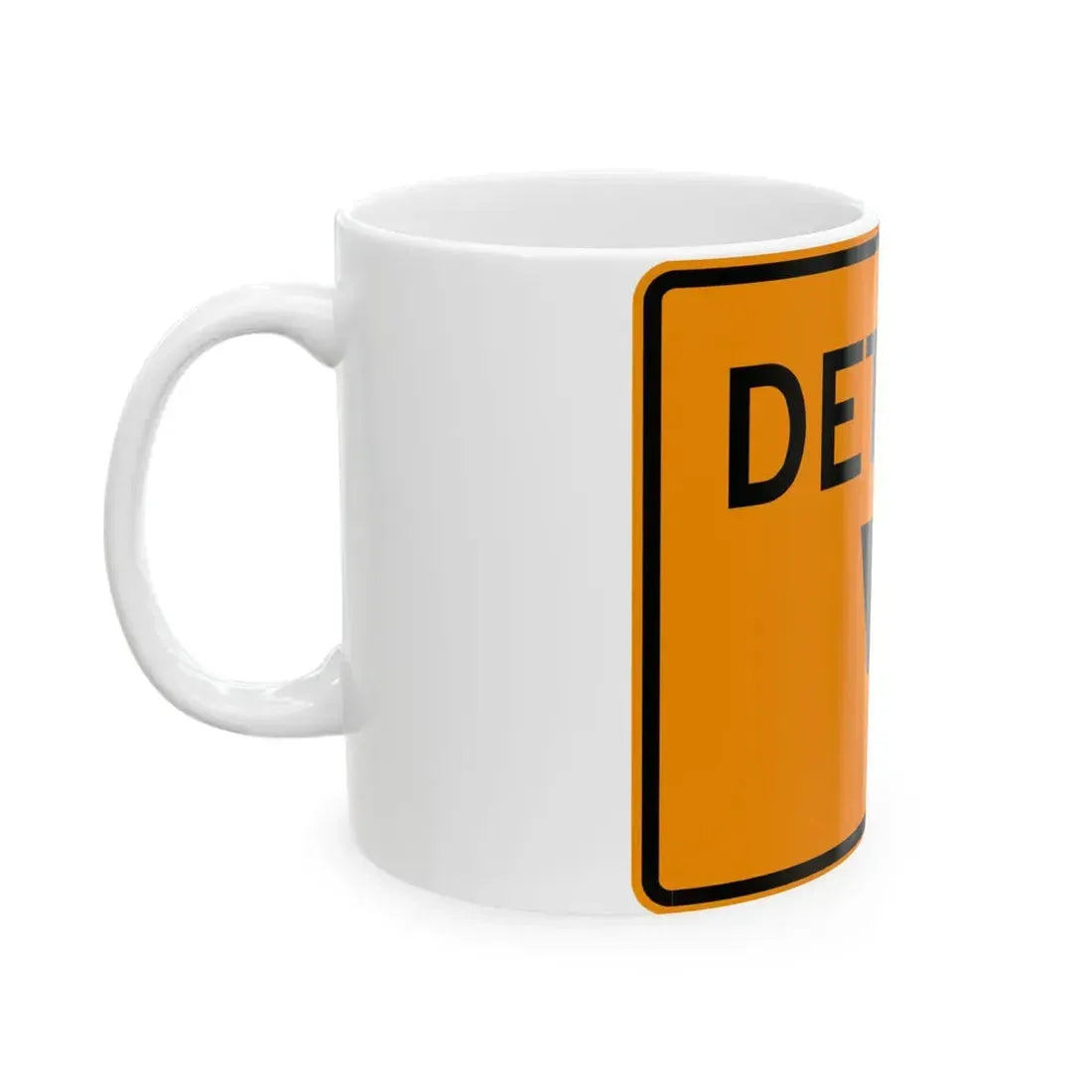 Virginia M4-V4L (Virginia) (Road Sign) White Coffee Mug - Go Mug Yourself