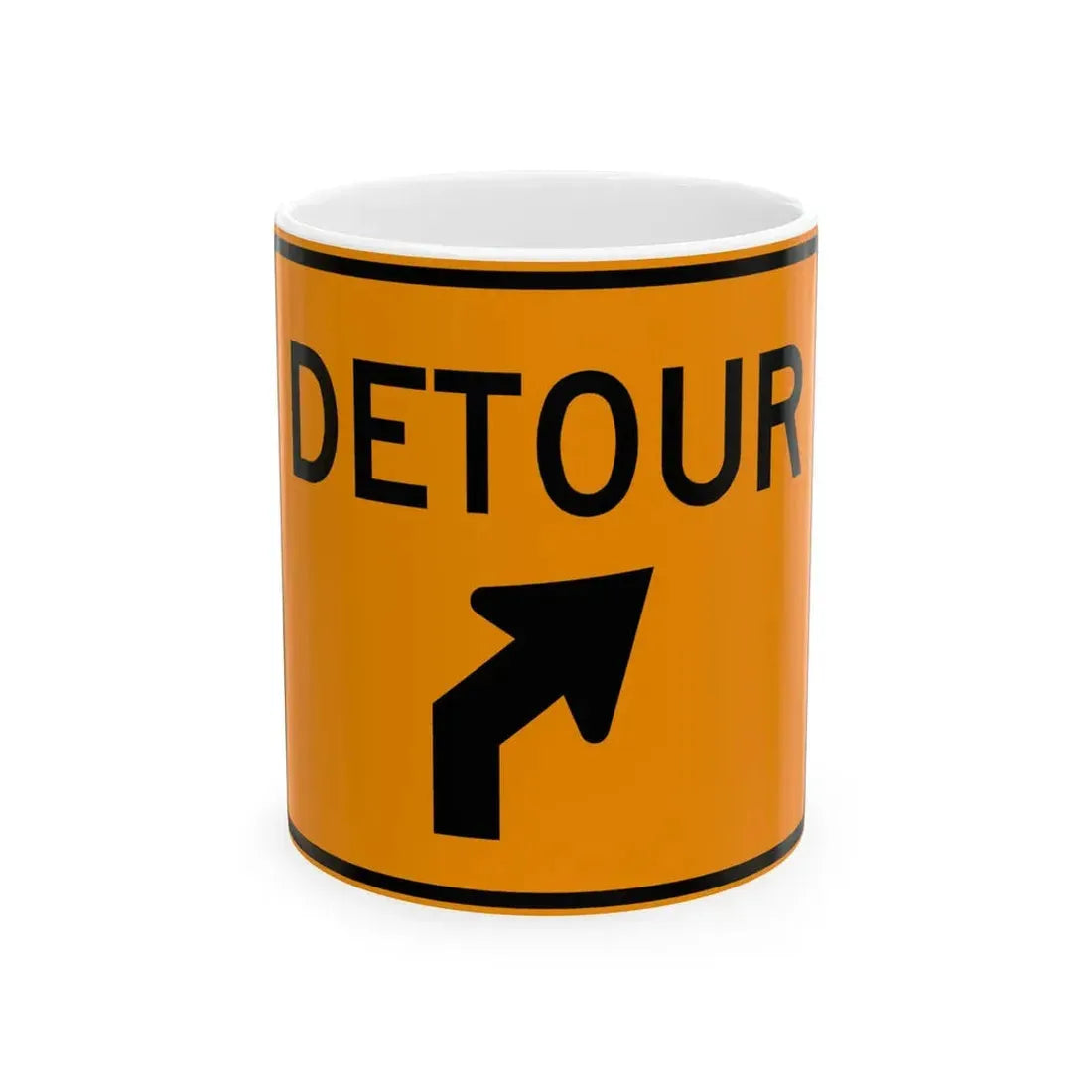 Virginia M4-V4R (Virginia) (Road Sign) White Coffee Mug 11oz - Go Mug Yourself