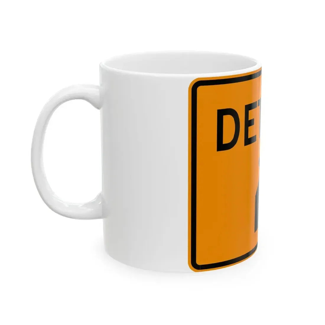 Virginia M4-V4R (Virginia) (Road Sign) White Coffee Mug - Go Mug Yourself