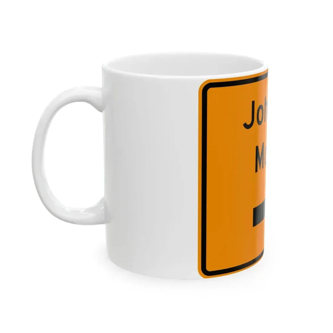 Virginia M4-V6bR (Virginia) (Road Sign) White Coffee Mug - Go Mug Yourself