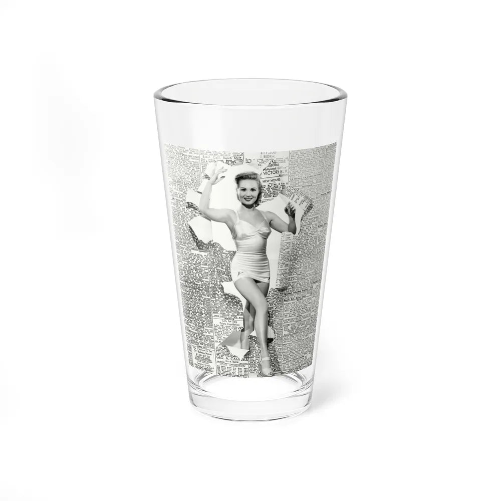 Virginia Mayo #158 (Vintage Female Icon) Pint Glass 16oz 16oz - Go Mug Yourself