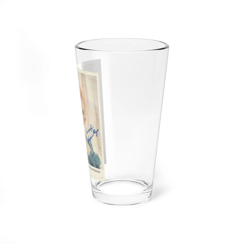 Virginia Mayo #186 (Vintage Female Icon) Pint Glass 16oz - Go Mug Yourself