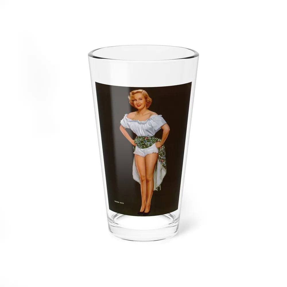 Virginia Mayo #222 - Photoplay Pin-Ups Magazine Issue #01 (Vintage Female Icon) Pint Glass 16oz 16oz - Go Mug Yourself