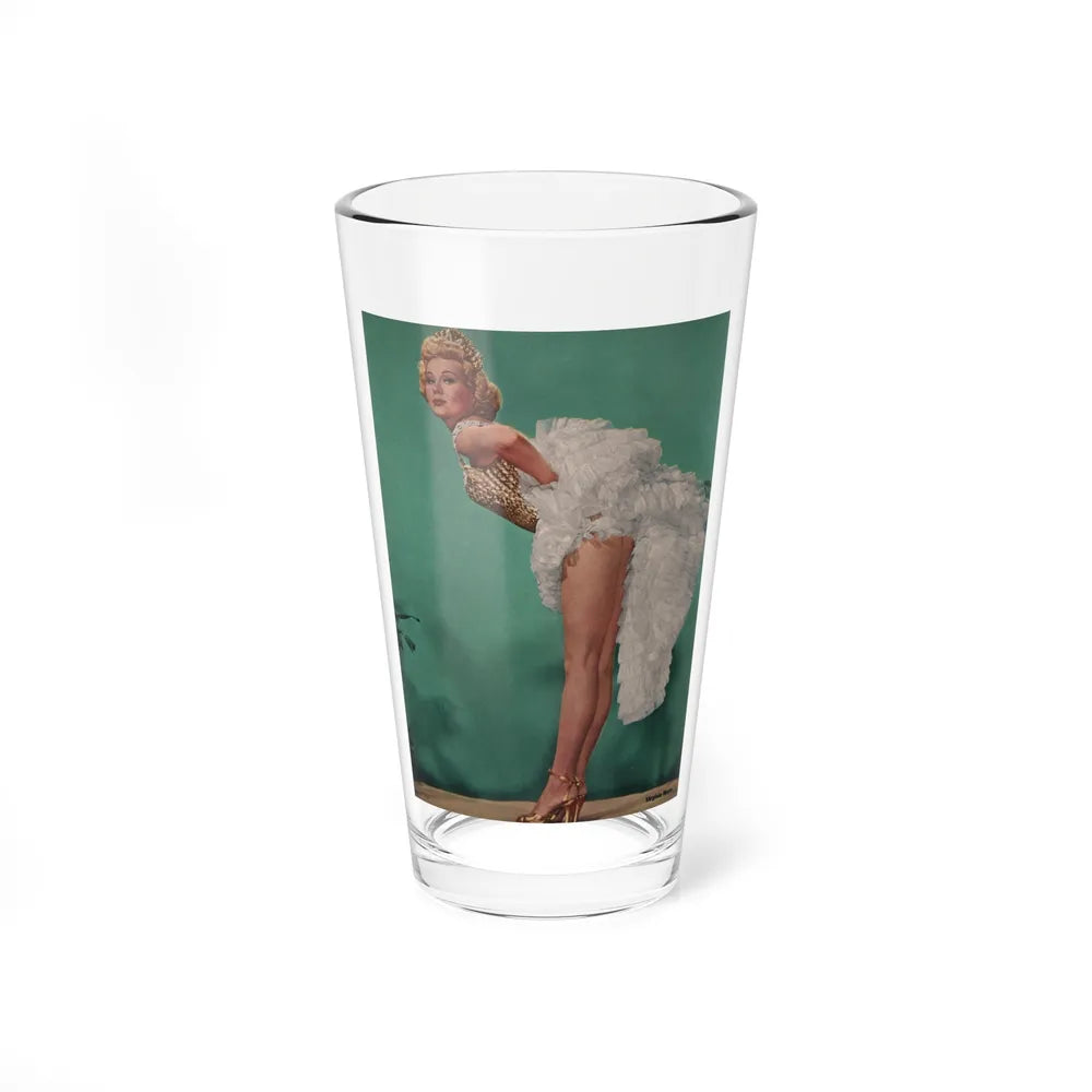 Virginia Mayo #223 - Photoplay Pin-Ups Magazine Issue #05 (Vintage Female Icon) Pint Glass 16oz 16oz - Go Mug Yourself