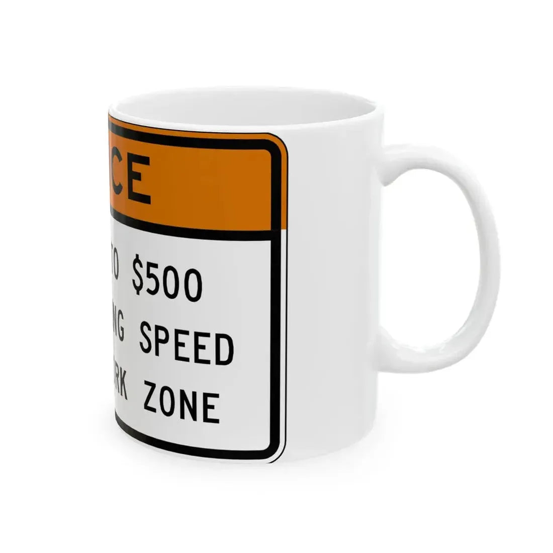Virginia R2-V1 (Virginia) (Road Sign) White Coffee Mug - Go Mug Yourself