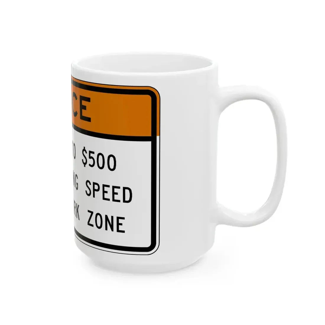 Virginia R2-V1 (Virginia) (Road Sign) White Coffee Mug - Go Mug Yourself