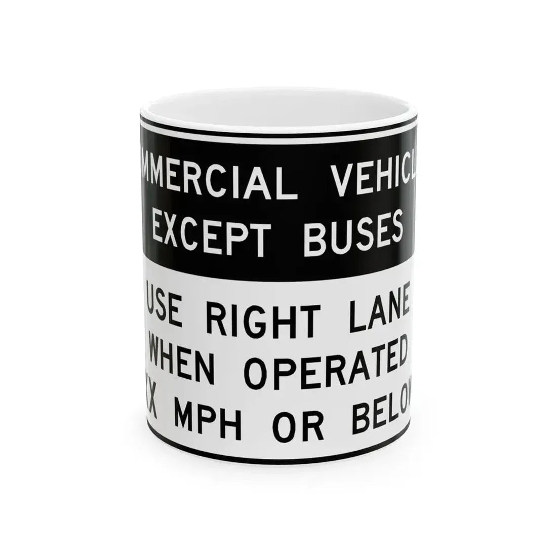 Virginia R4-V1 (Virginia) (Road Sign) White Coffee Mug 11oz - Go Mug Yourself