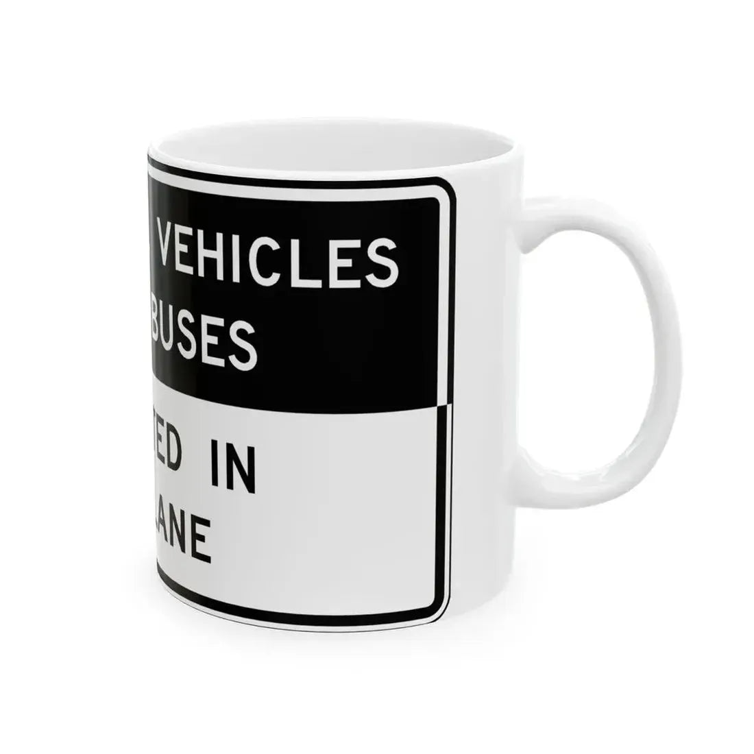 Virginia R4-V2 (Virginia) (Road Sign) White Coffee Mug - Go Mug Yourself