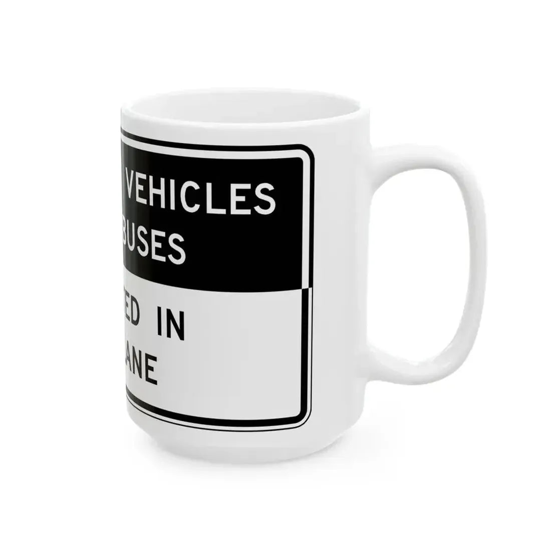 Virginia R4-V2 (Virginia) (Road Sign) White Coffee Mug - Go Mug Yourself