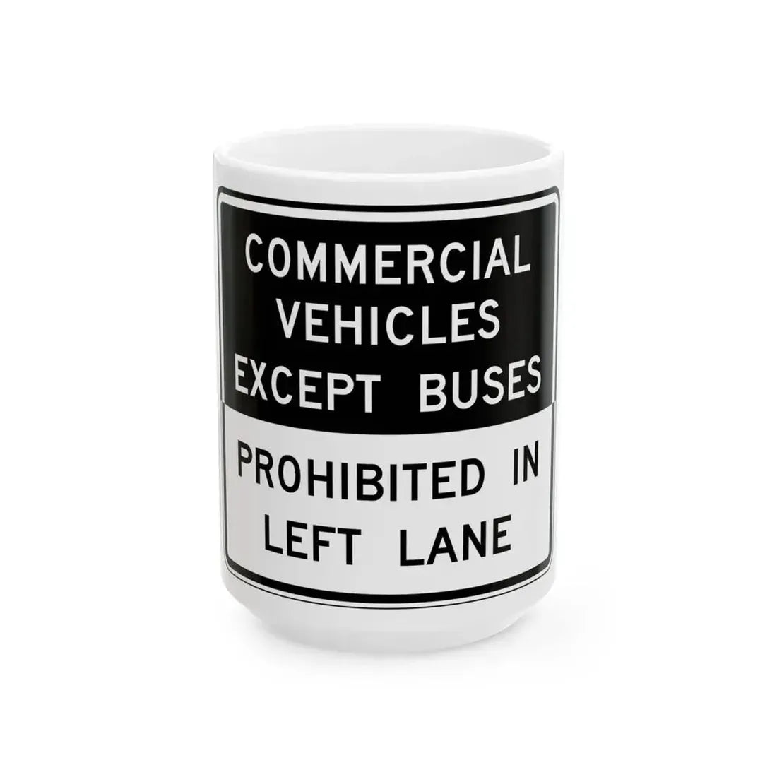 Virginia R4-V2a (Virginia) (Road Sign) White Coffee Mug 15oz - Go Mug Yourself