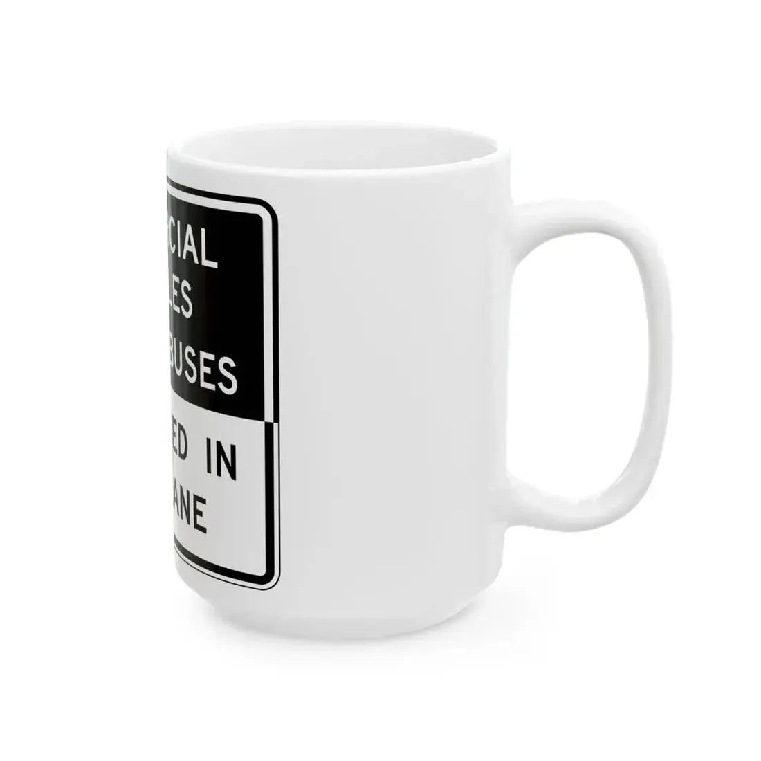 Virginia R4-V2a (Virginia) (Road Sign) White Coffee Mug - Go Mug Yourself