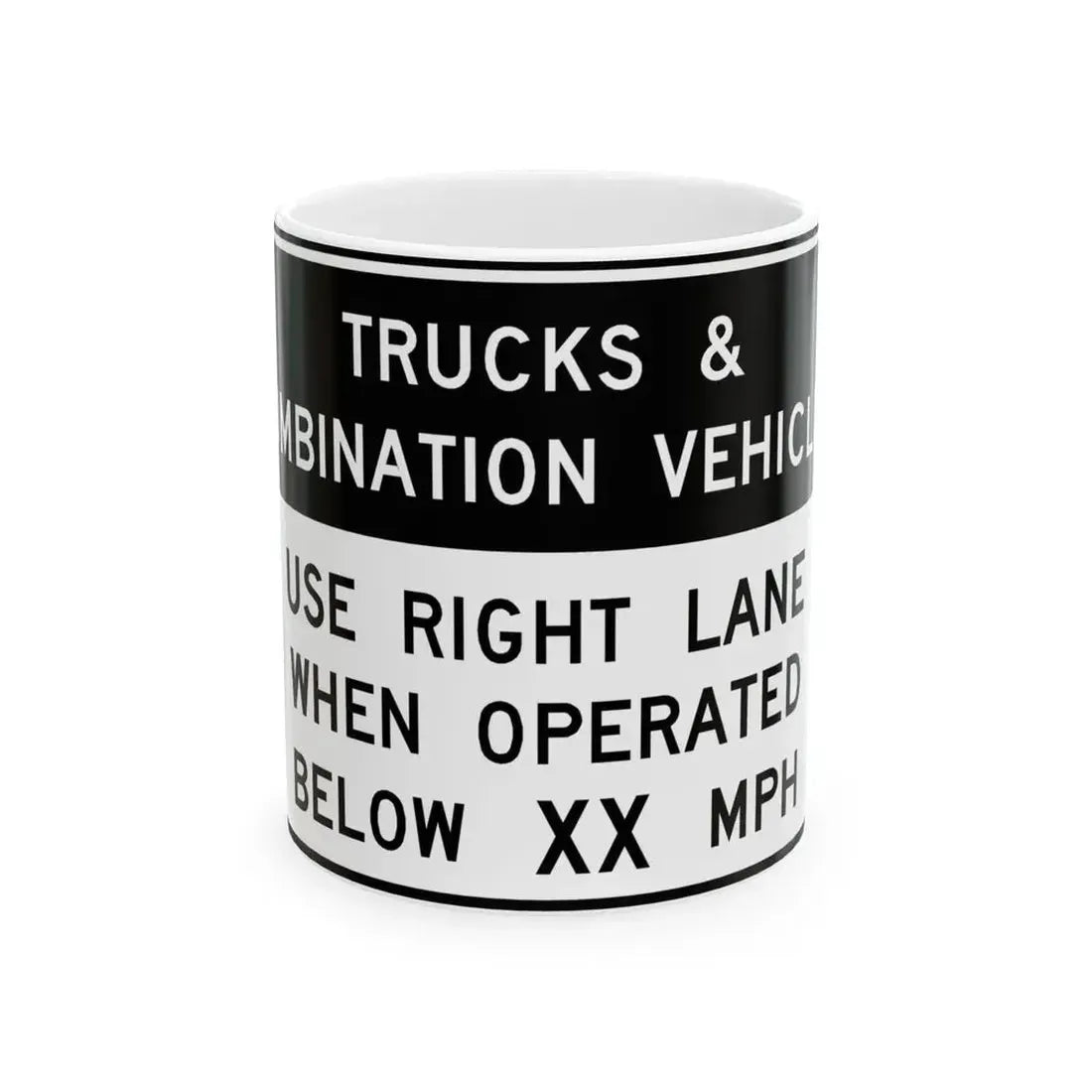 Virginia R4-V4 (Virginia) (Road Sign) White Coffee Mug 11oz - Go Mug Yourself