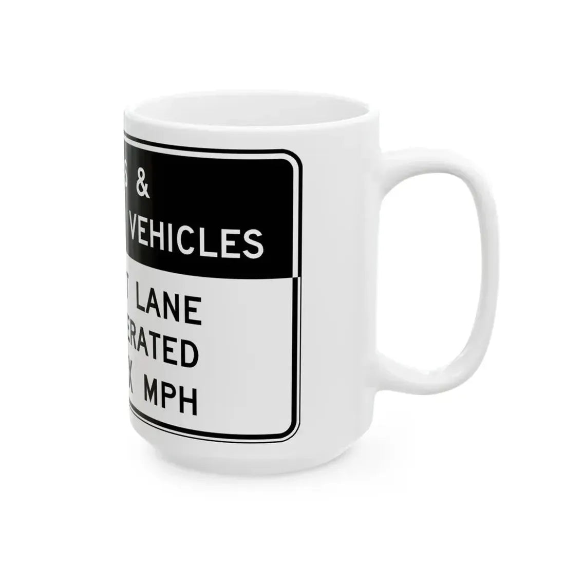 Virginia R4-V4 (Virginia) (Road Sign) White Coffee Mug - Go Mug Yourself