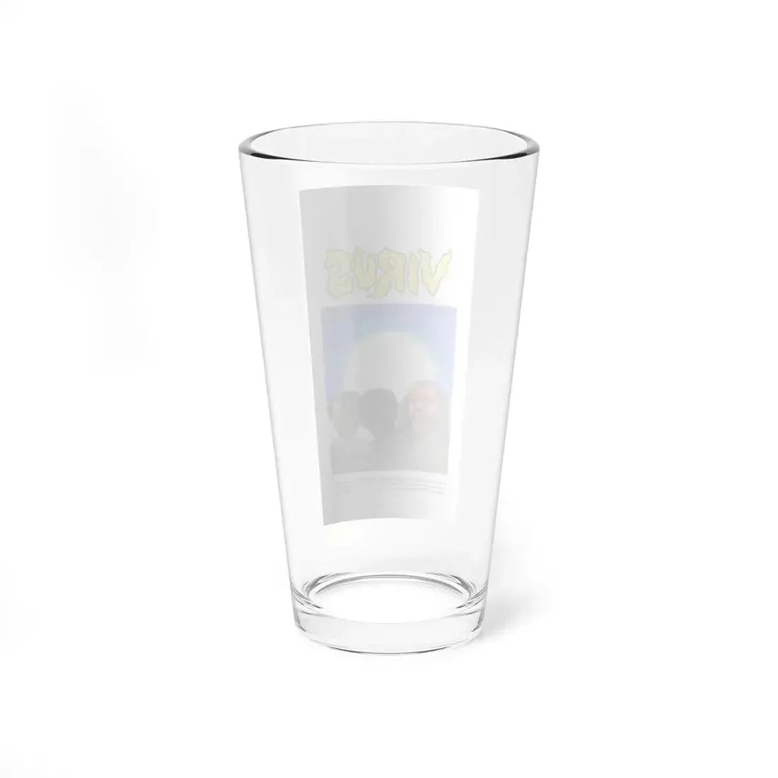 VIRUS (HELL OF THE LIVING DEAD) 1980 Movie Poster - Pint Glass 16oz - Go Mug Yourself