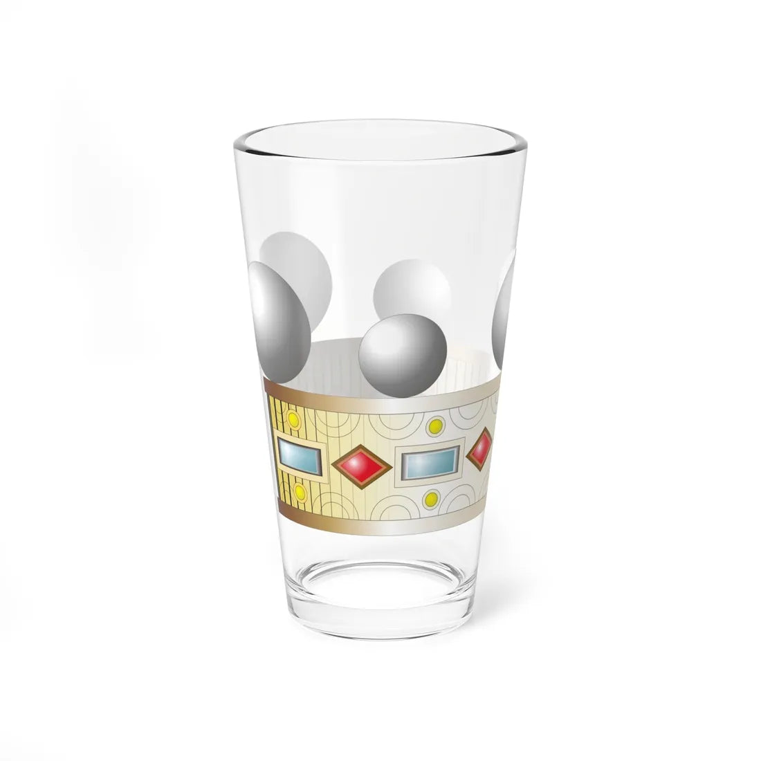 Visconte (Italy) (Coat of Arms) Pint Glass 16oz - Go Mug Yourself