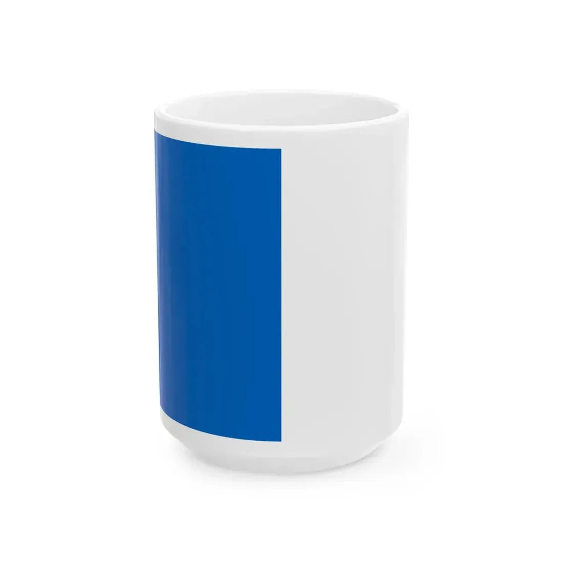 Vise flag 1 (Belgium) White Coffee Mug 15oz - Go Mug Yourself