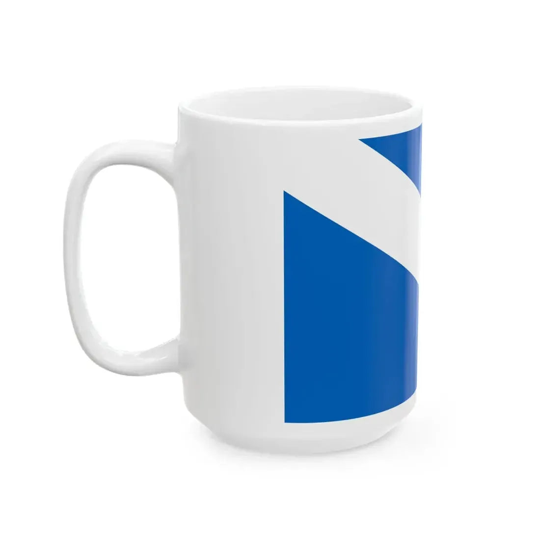Vise flag 4 (Belgium) White Coffee Mug - Go Mug Yourself