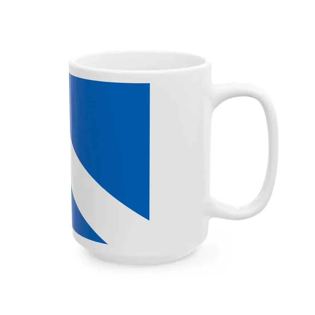 Vise flag 4 (Belgium) White Coffee Mug - Go Mug Yourself