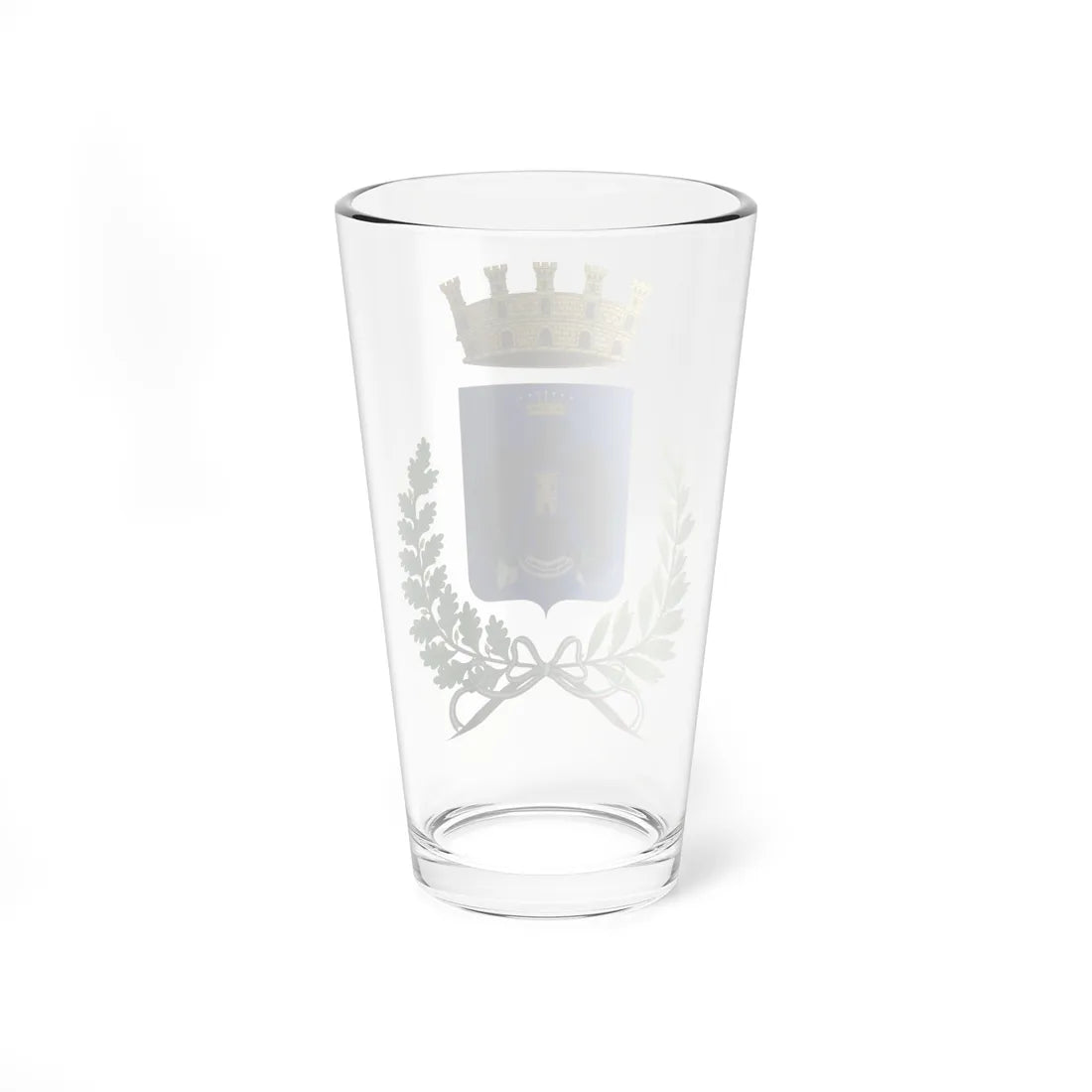 Vittoria-Stemma (Italy) (Coat of Arms) Pint Glass 16oz - Go Mug Yourself