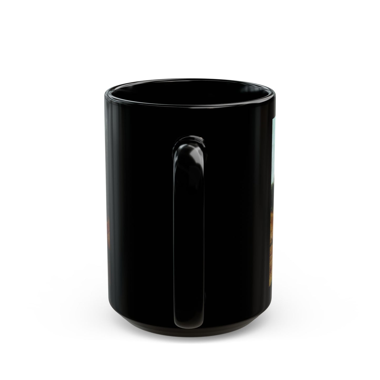 Vladimir Orlovsky (1842-1914) Summer Landscape - 1877 - Black Coffee Mug-Go Mug Yourself